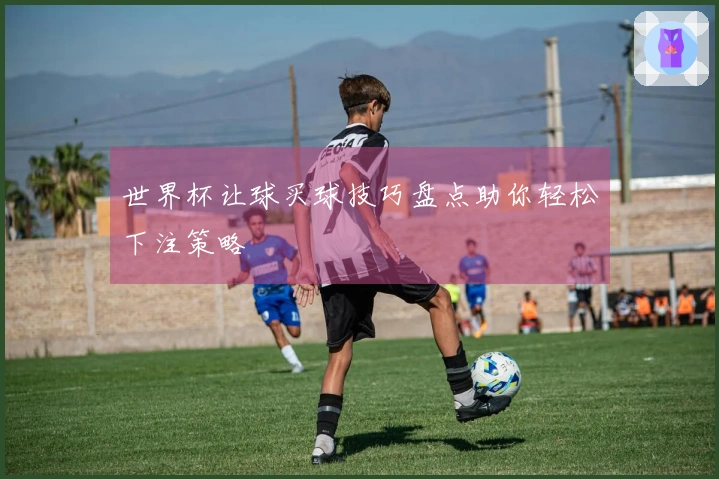 世界杯让球买球技巧盘点助你轻松下注策略